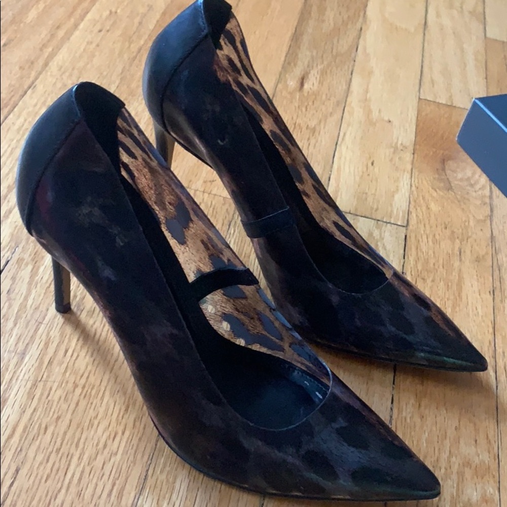Leopard heels